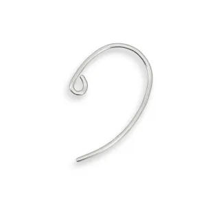🔗 Earhook / Shepherd Hook (Bass Clef) | Pair 💍💍