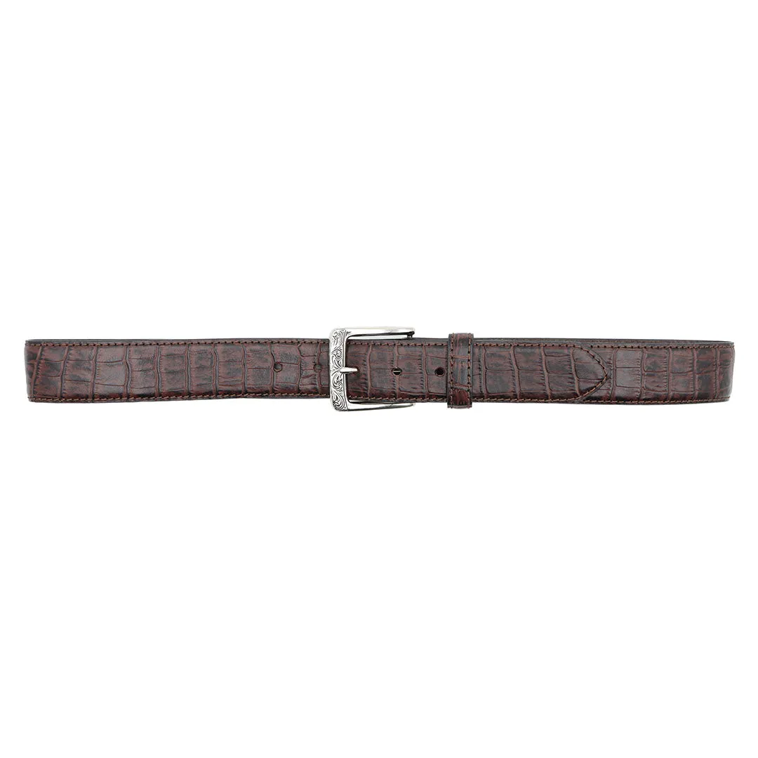 1 1/2” Exotic Alligator Print Belt