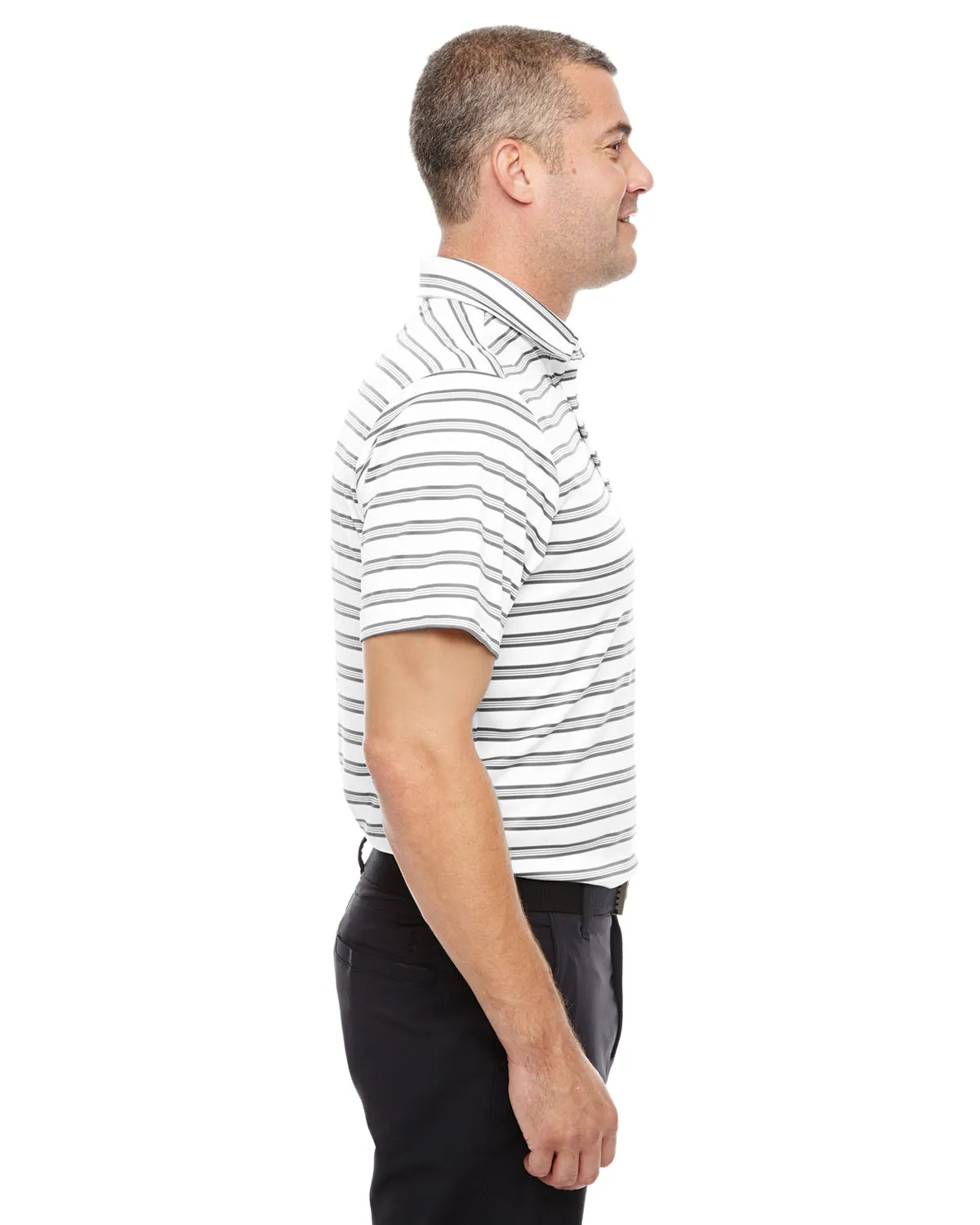 1283704 Under Armour Tech Stripe Polo