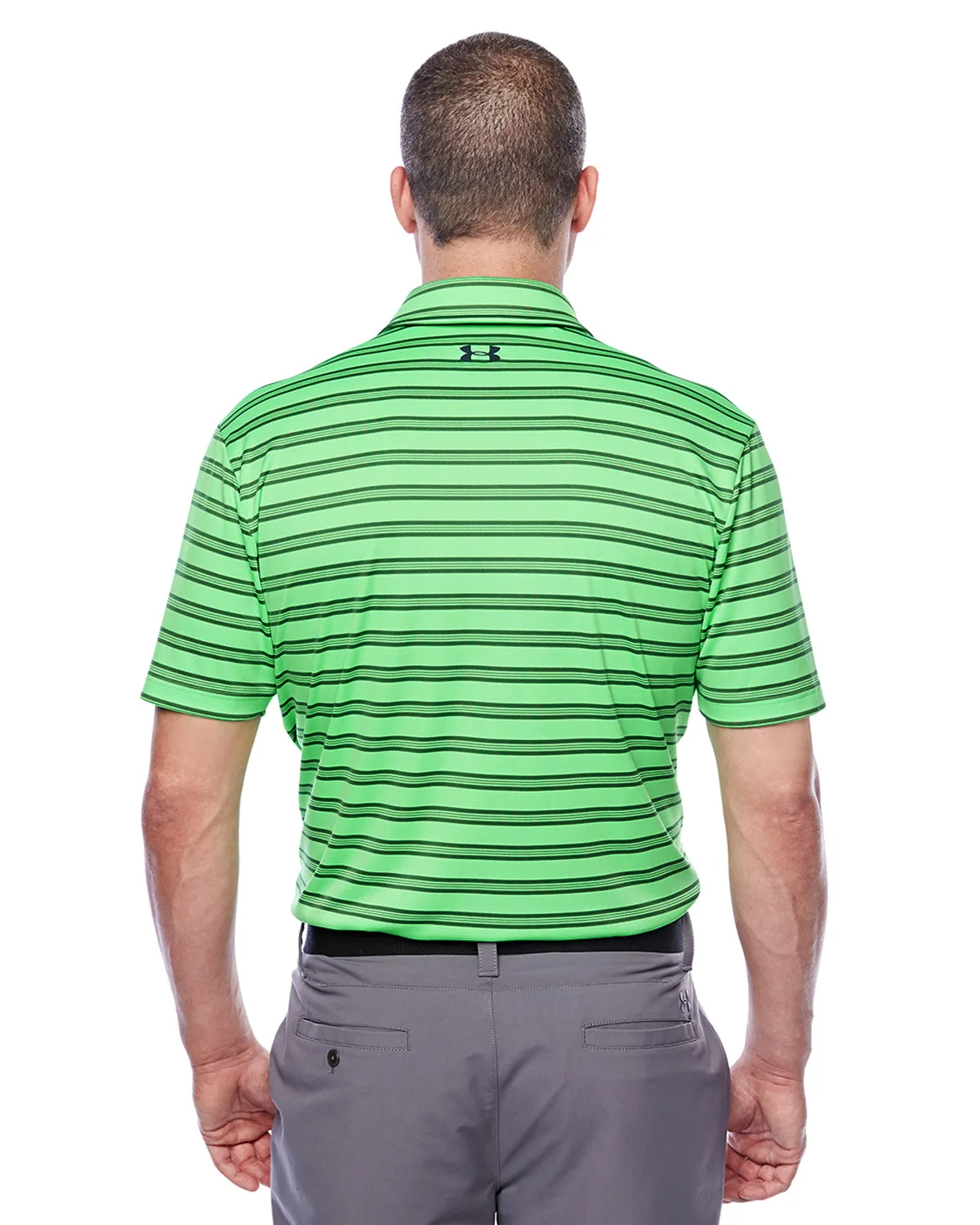 1283704 Under Armour Tech Stripe Polo