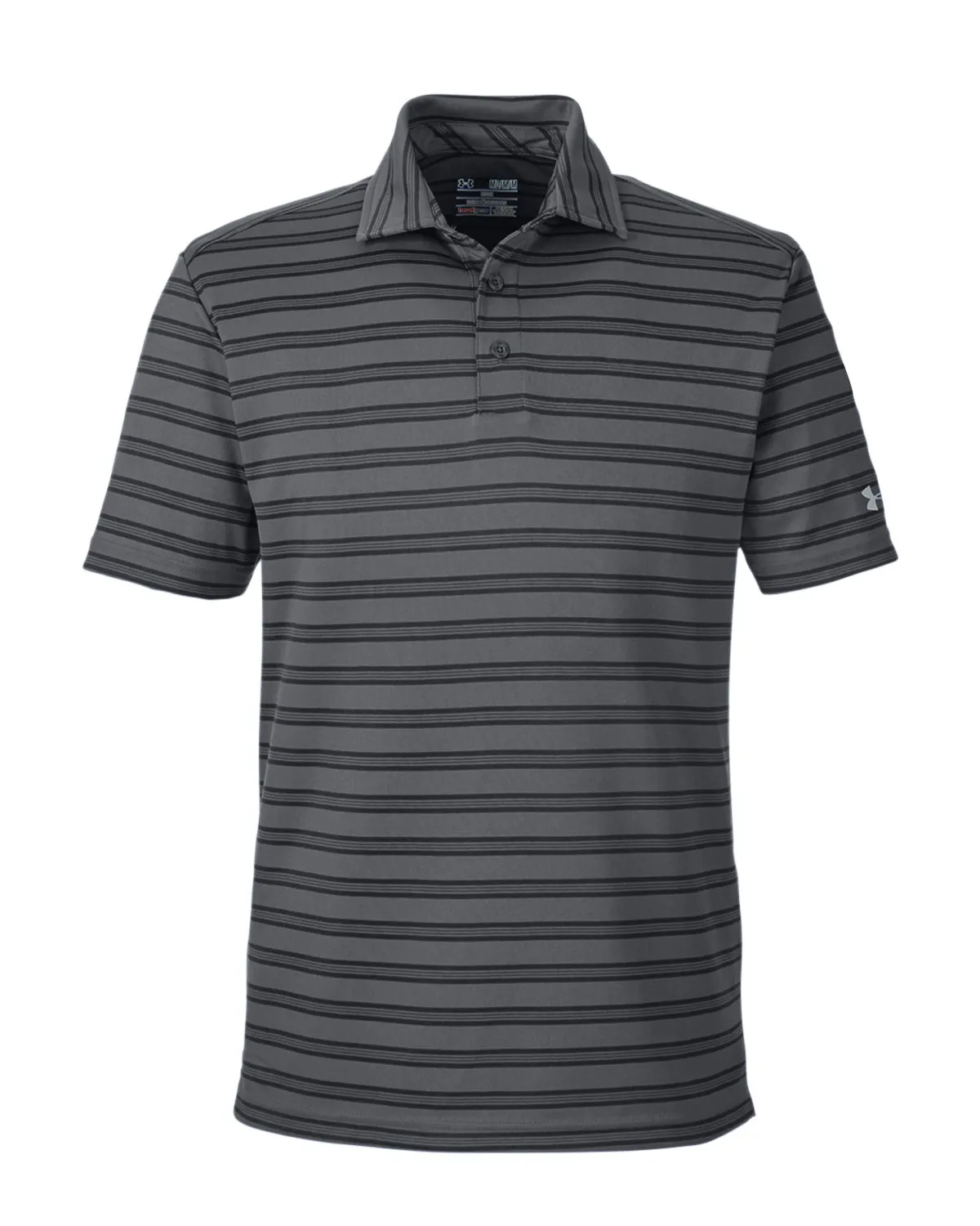 1283704 Under Armour Tech Stripe Polo