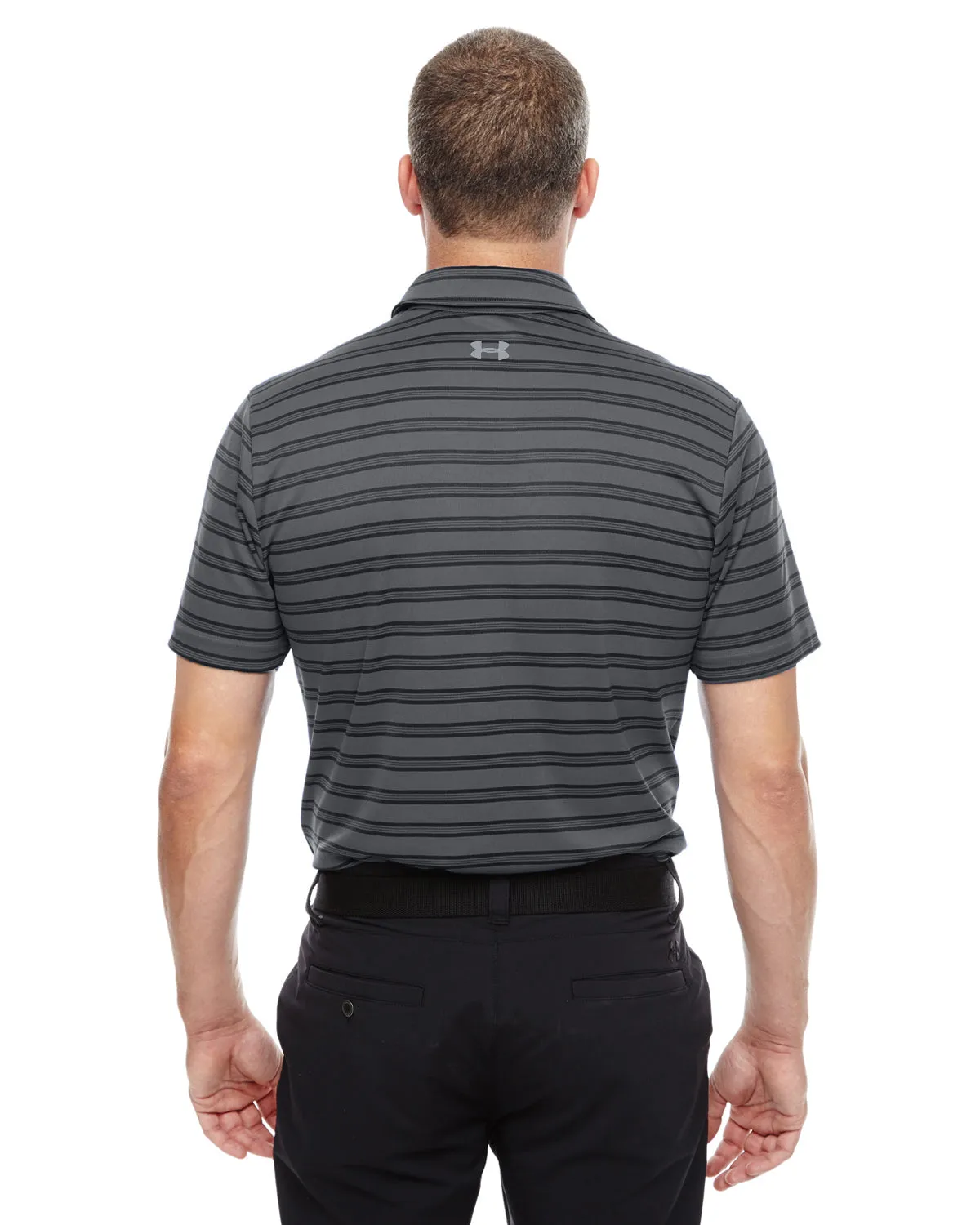 1283704 Under Armour Tech Stripe Polo