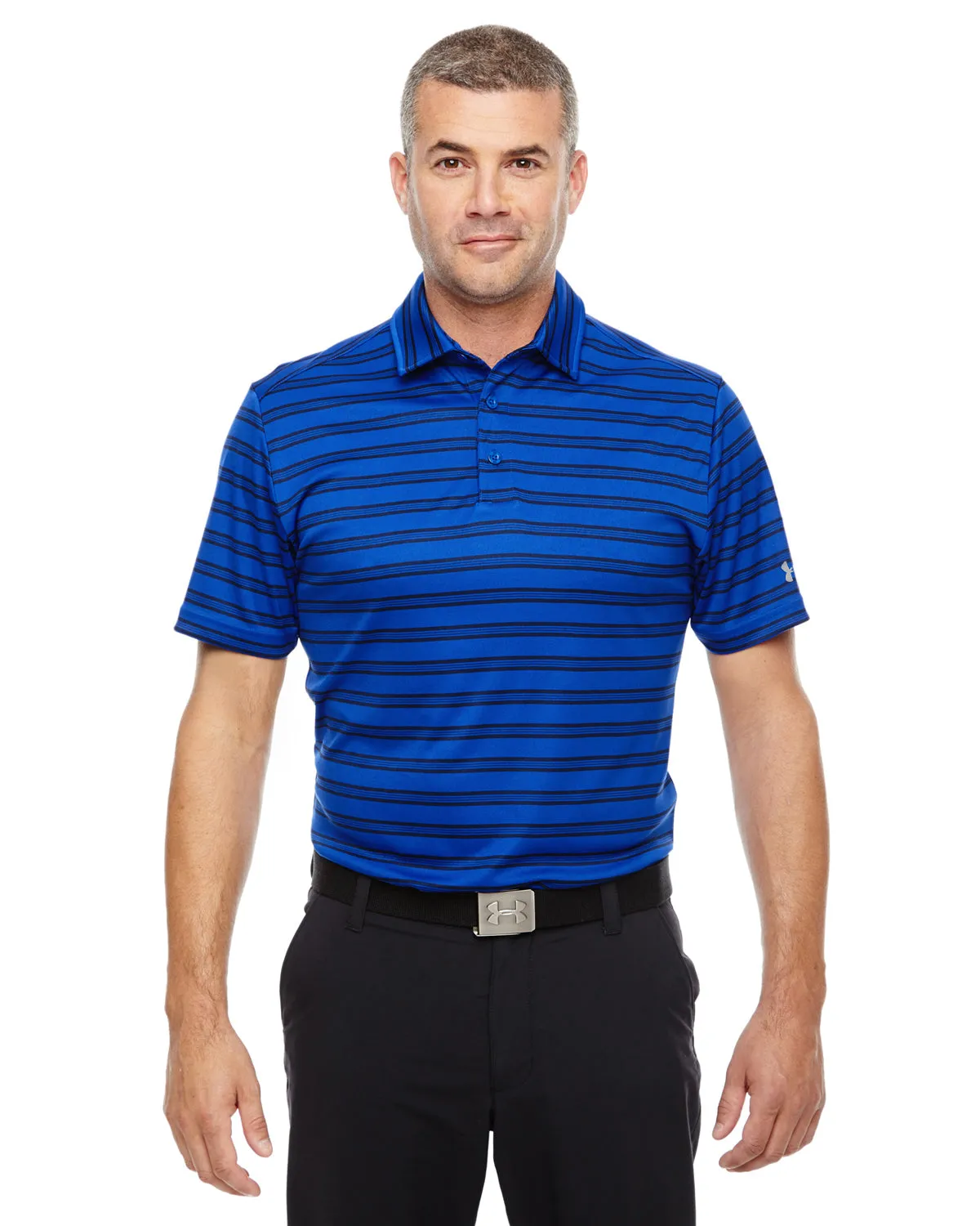 1283704 Under Armour Tech Stripe Polo