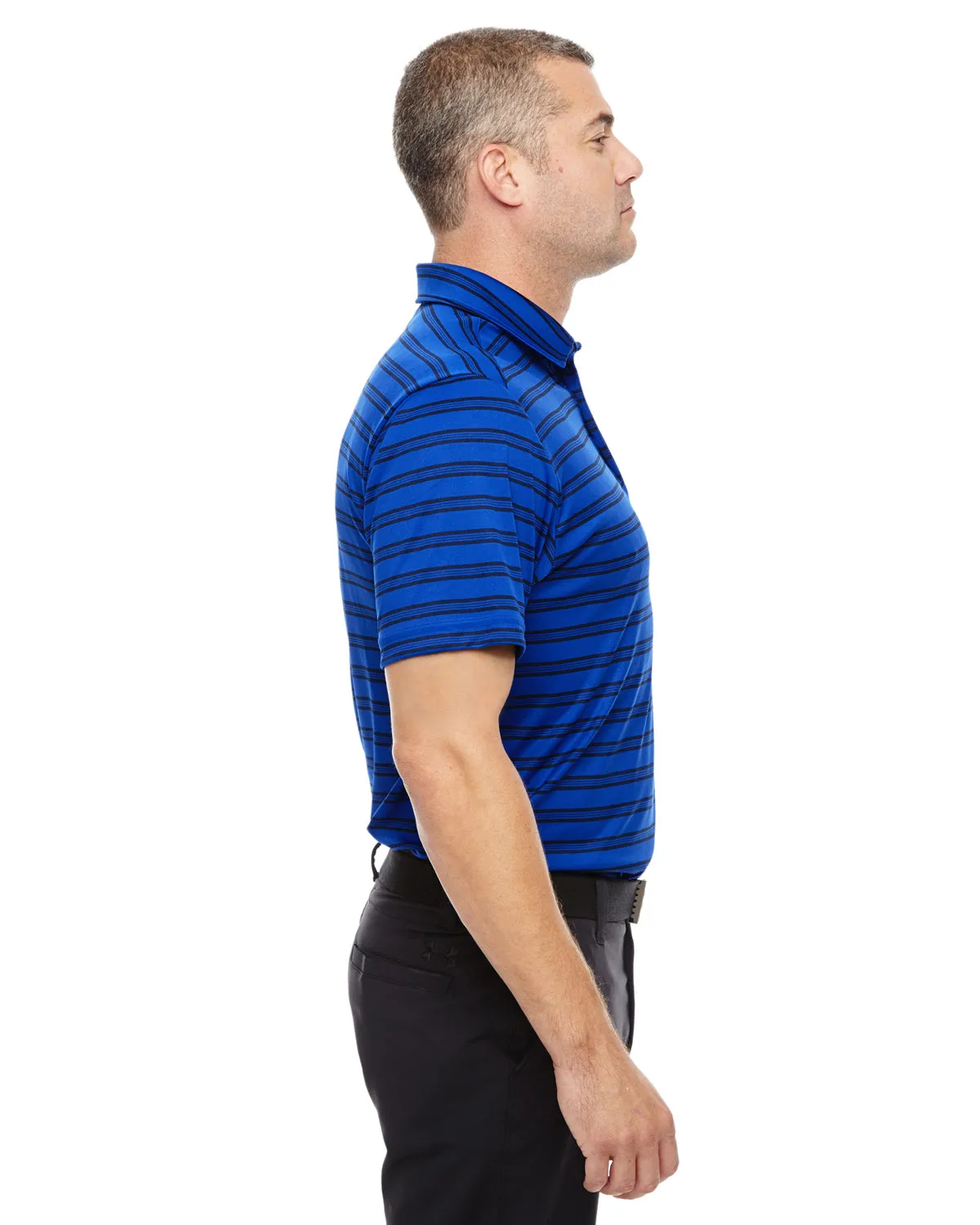 1283704 Under Armour Tech Stripe Polo
