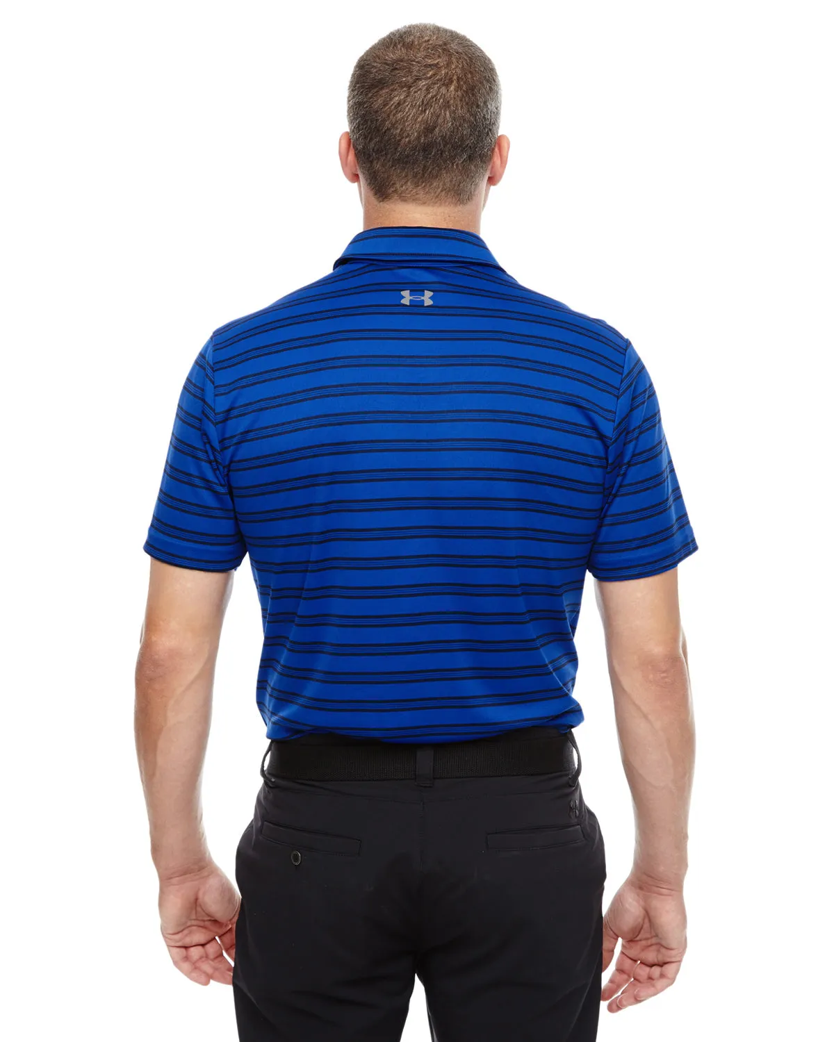 1283704 Under Armour Tech Stripe Polo