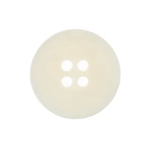 18mm Eco Button | 4 Hole | Corozo | Natural