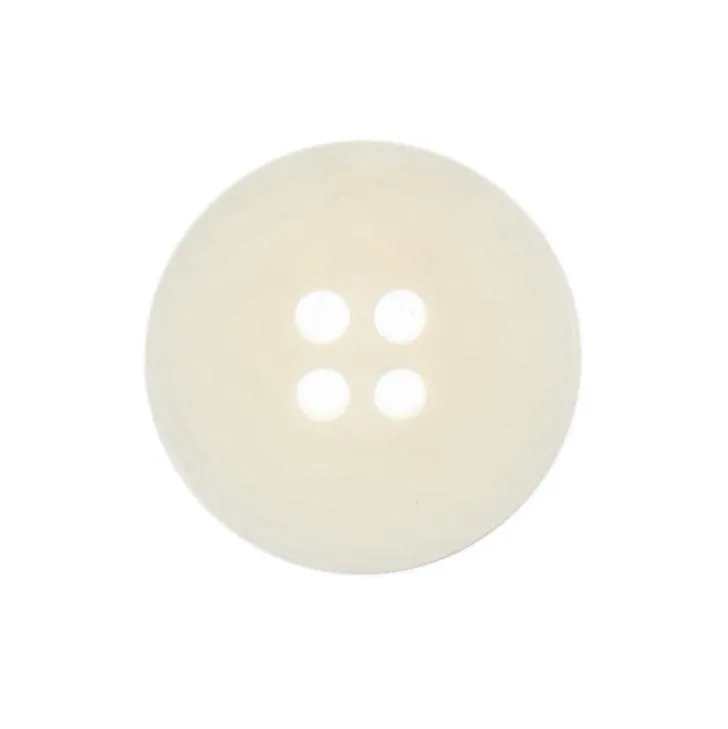 18mm Eco Button | 4 Hole | Corozo | Natural
