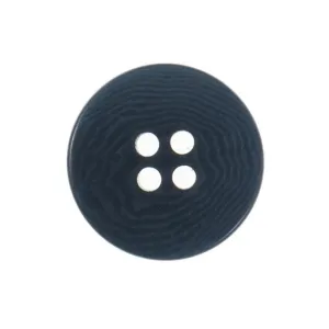 18mm Eco Button | 4 Hole | Corozo | Navy