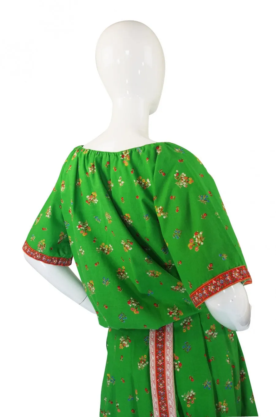 1950s Tina Leser Print Skirt & Top