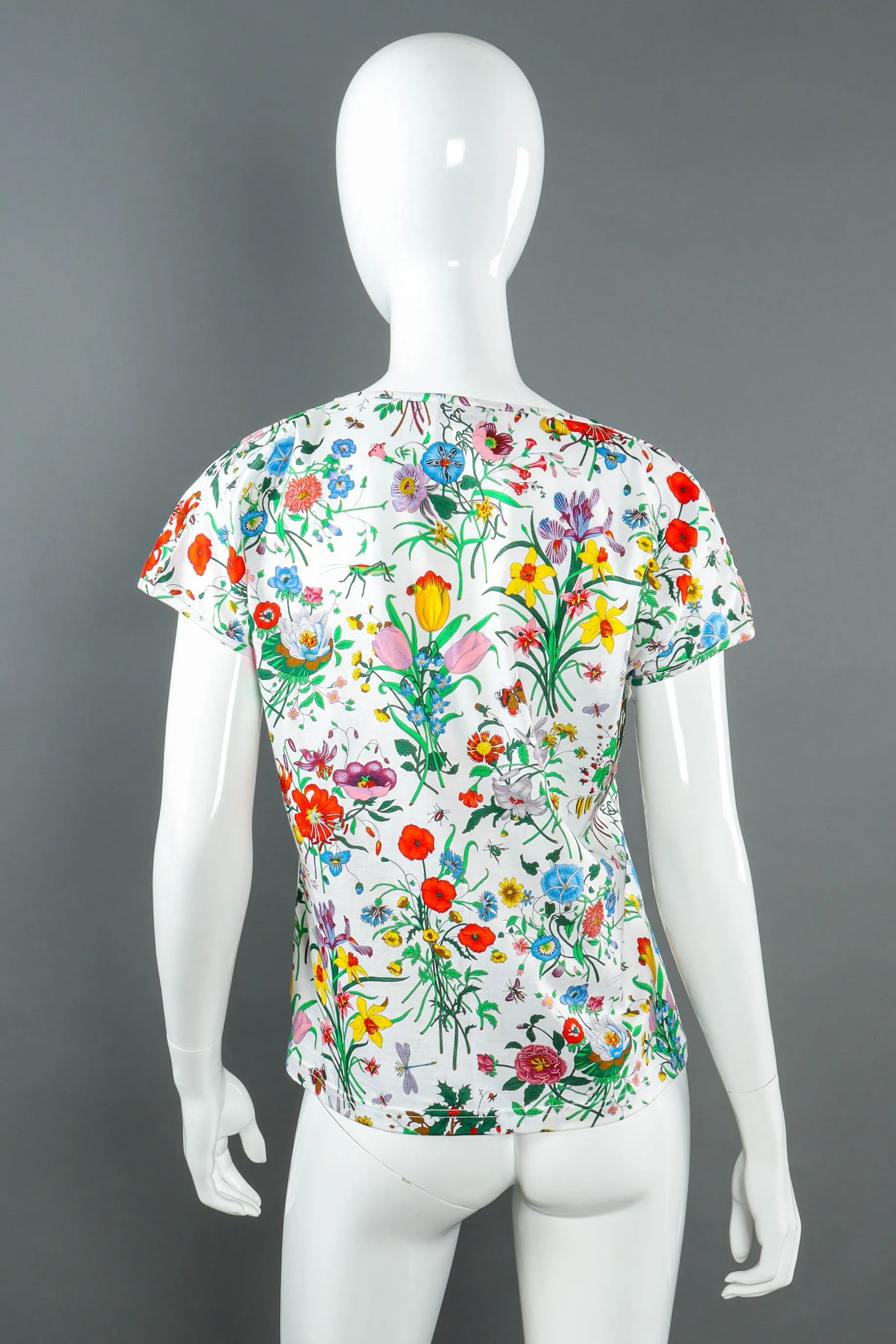 1980s Flora Top