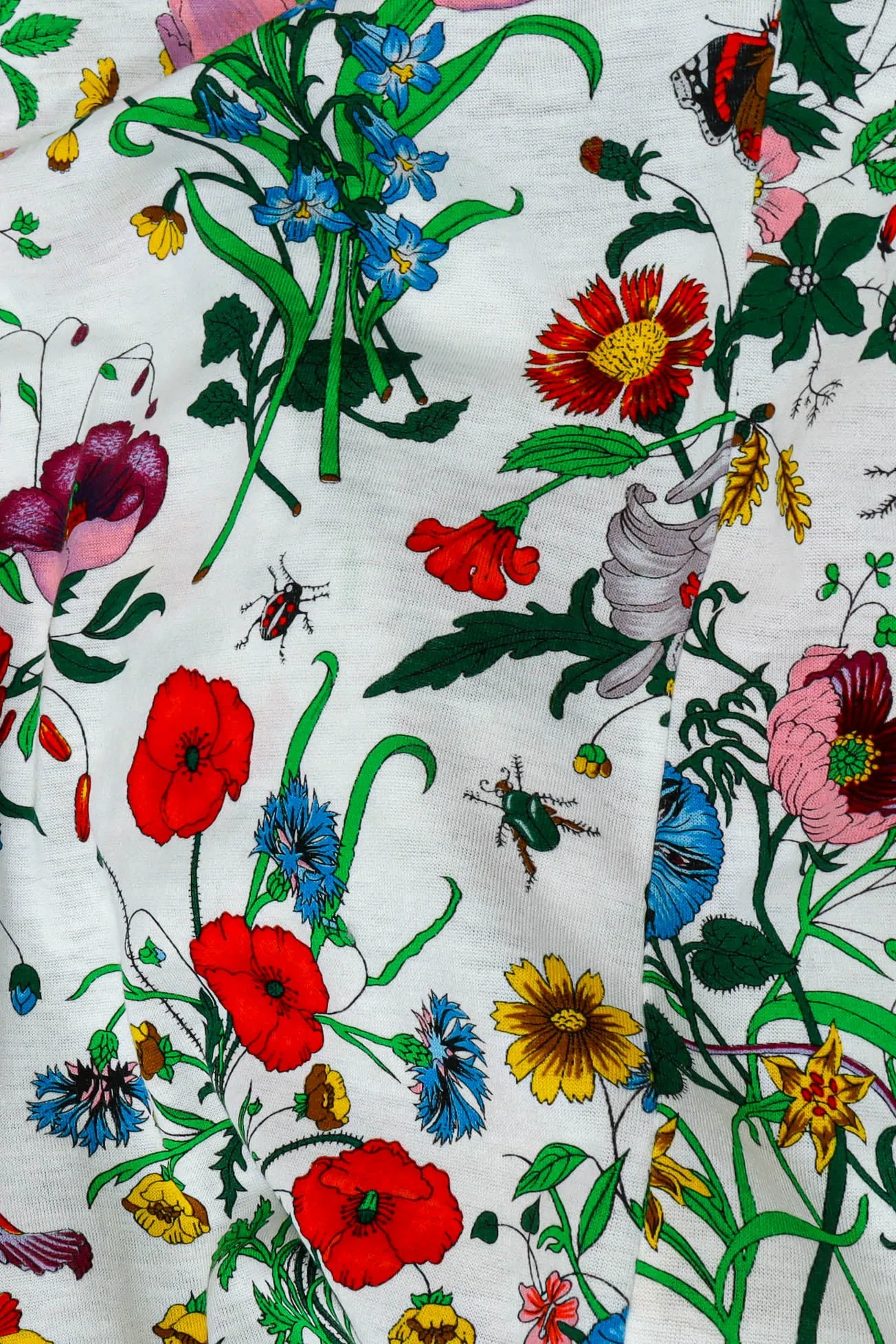 1980s Flora Top