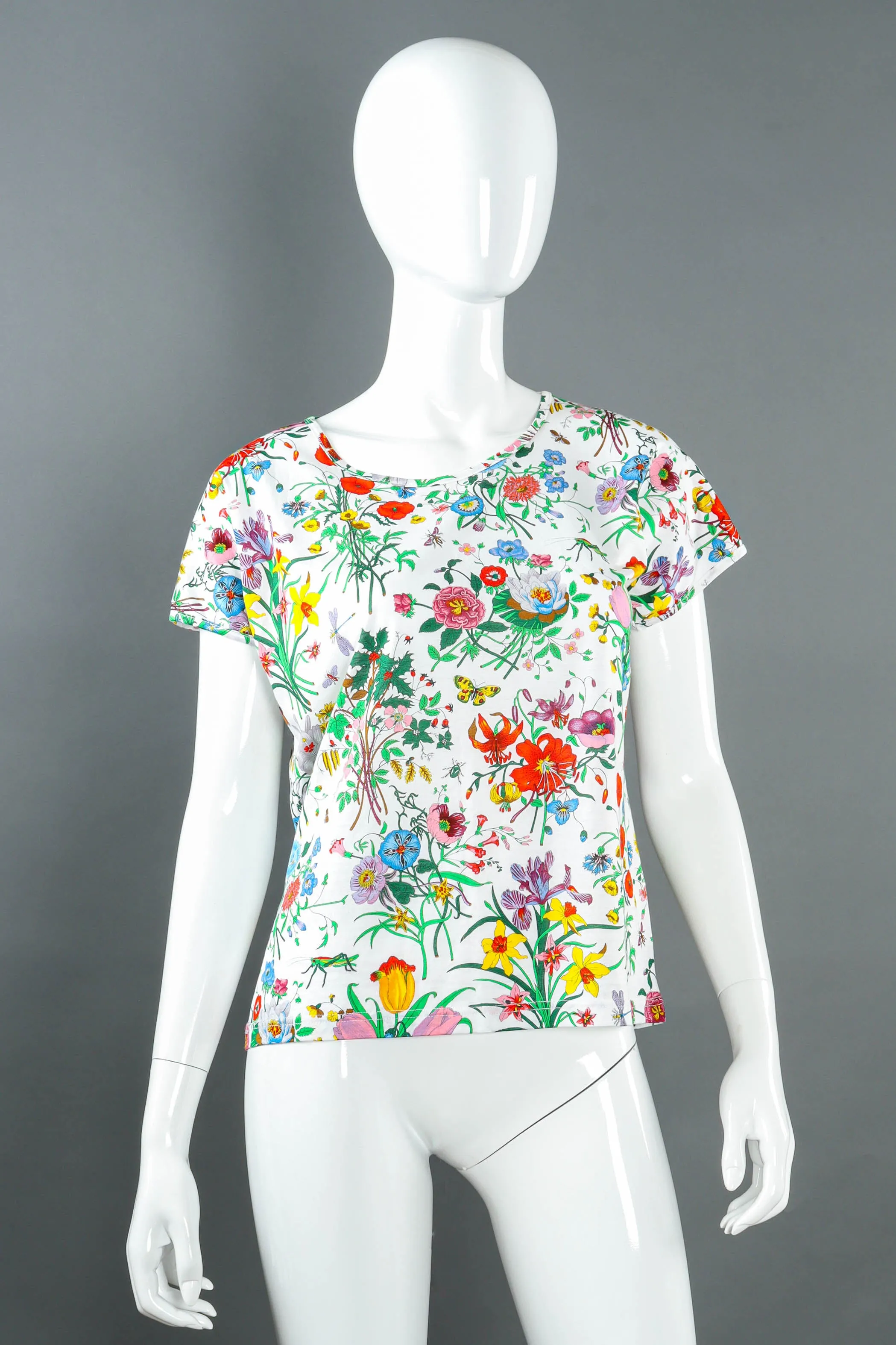 1980s Flora Top