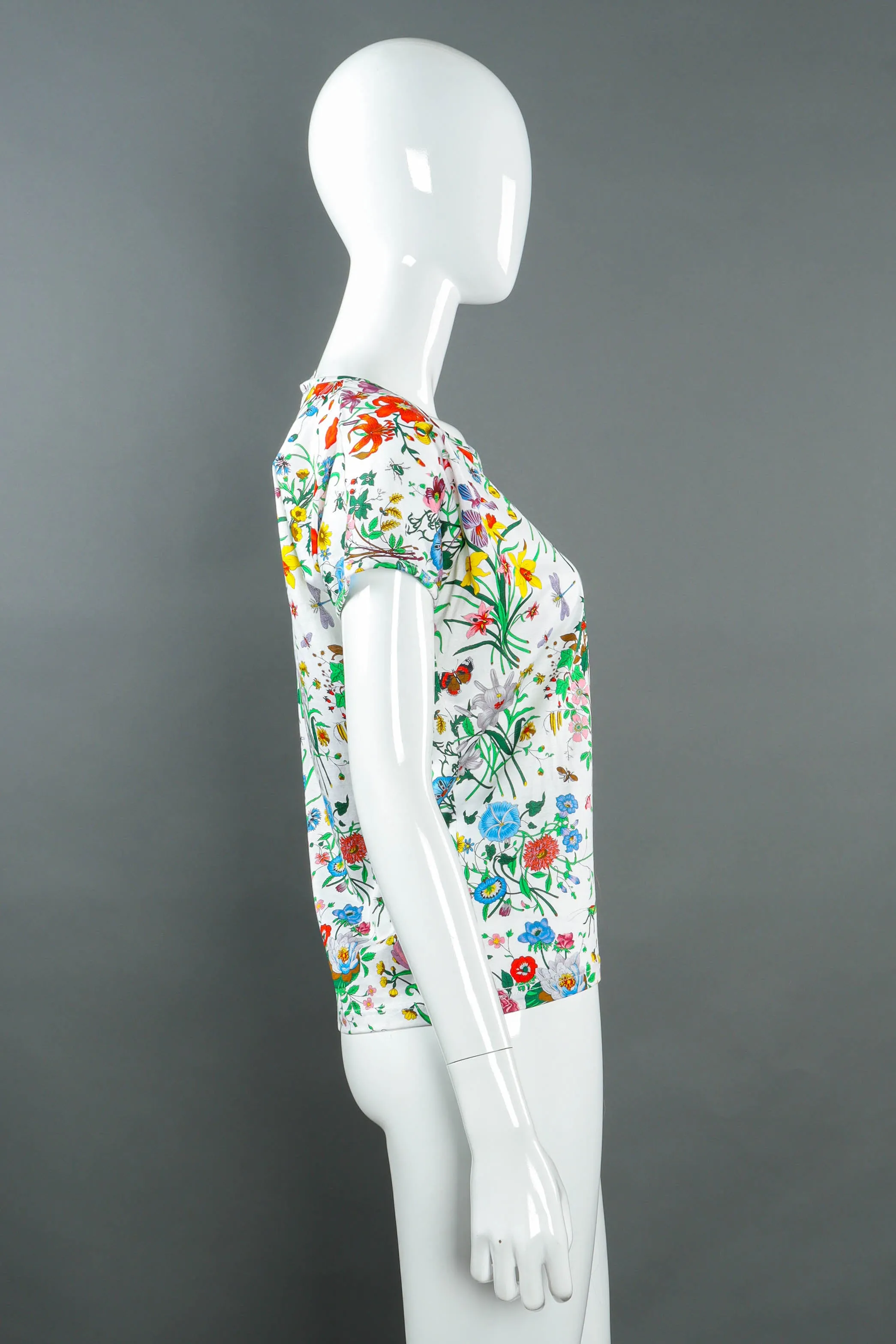 1980s Flora Top