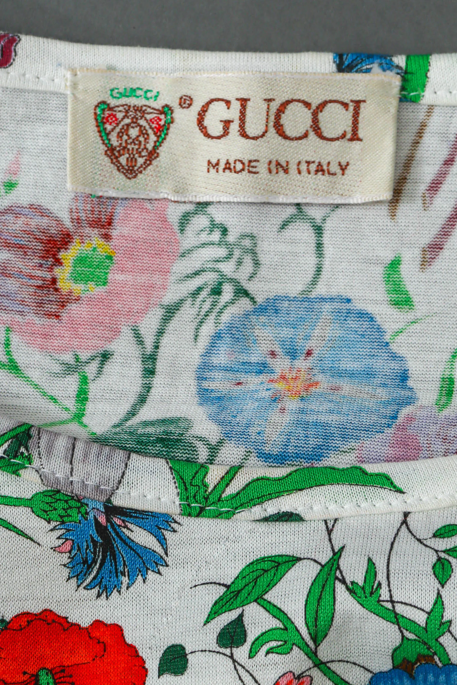 1980s Flora Top