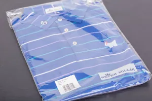 2018 Web.com Scotty Bulldog Plaza Blue Polo Shirt