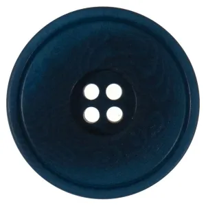 27mm Eco Button | 4 Hole | Corozo | Rimmed Navy