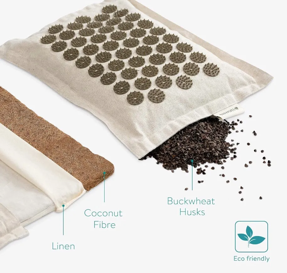 Acupressure Mat & Pillow Set Eco