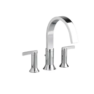 American Standard Berwick Double Handle Deck Mount Roman Tub Faucet Lever Handle