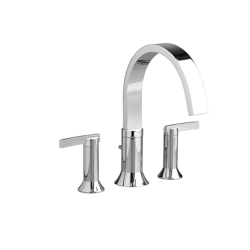 American Standard Berwick Double Handle Deck Mount Roman Tub Faucet Lever Handle