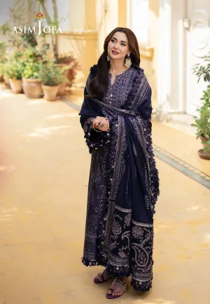 Asim Jofa | Pashmina | Embroidered Twill | AJKI-05