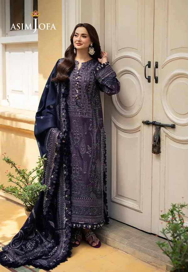 Asim Jofa | Pashmina | Embroidered Twill | AJKI-05