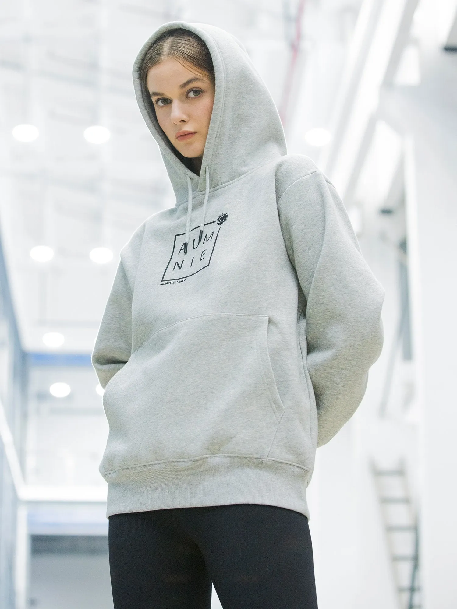 BL SPORTS FIT HOODIE, GREY