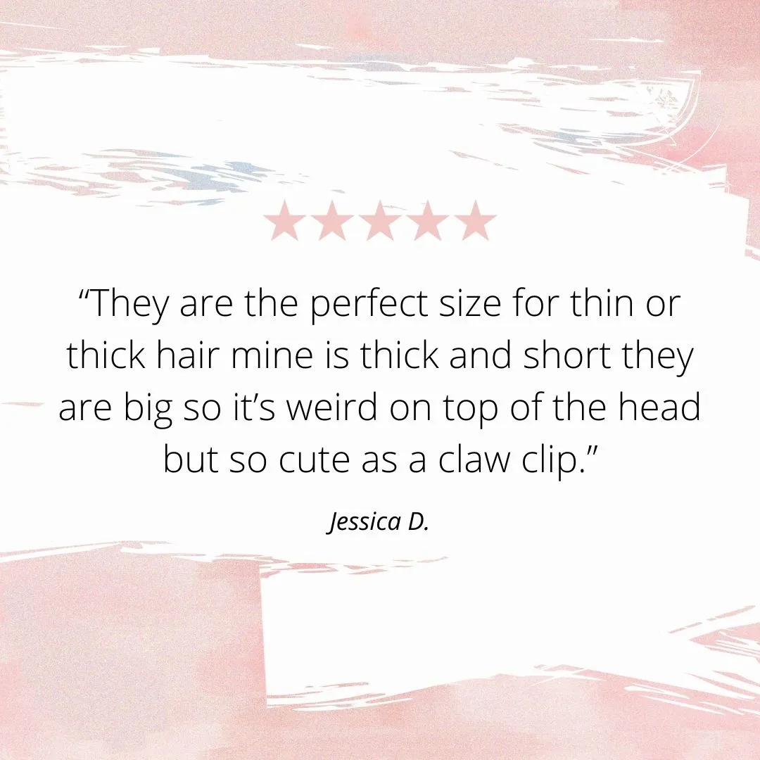 Blue Hair Claw Clip