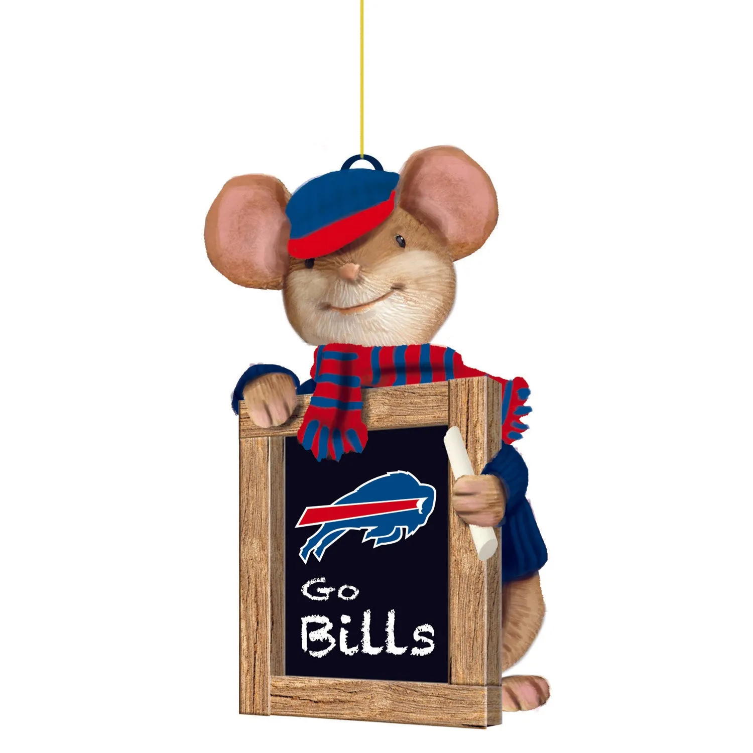 Buffalo Bills, Holiday Mouse Ornament,3ot3803mou