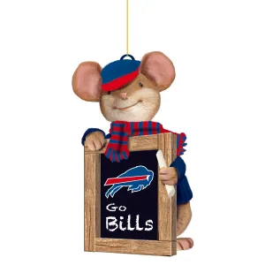 Buffalo Bills, Holiday Mouse Ornament,3ot3803mou