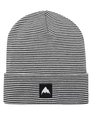 Burton Recycled Stripe Beanie - True Black/Stout White