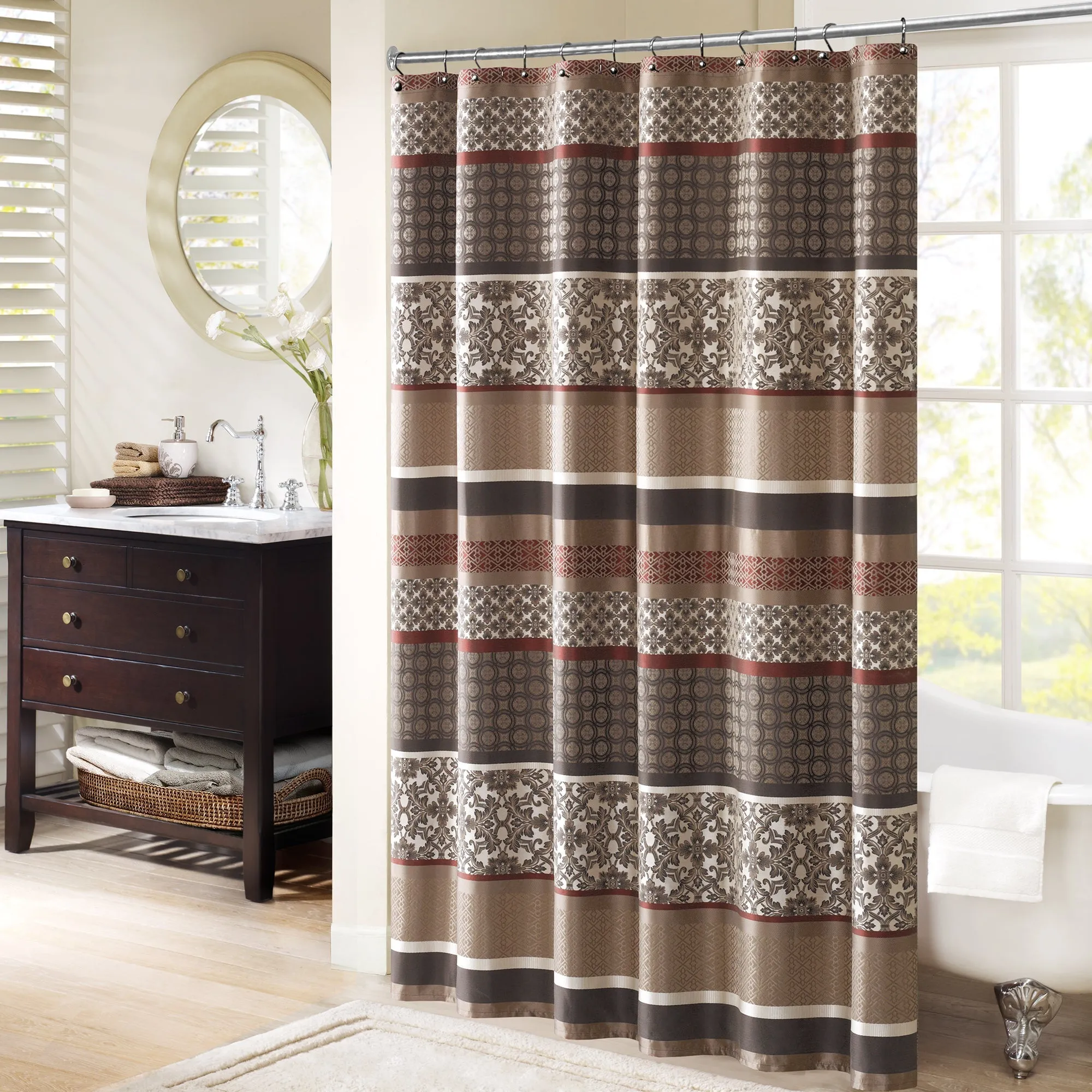 Cambridge Jacquard Shower Curtain