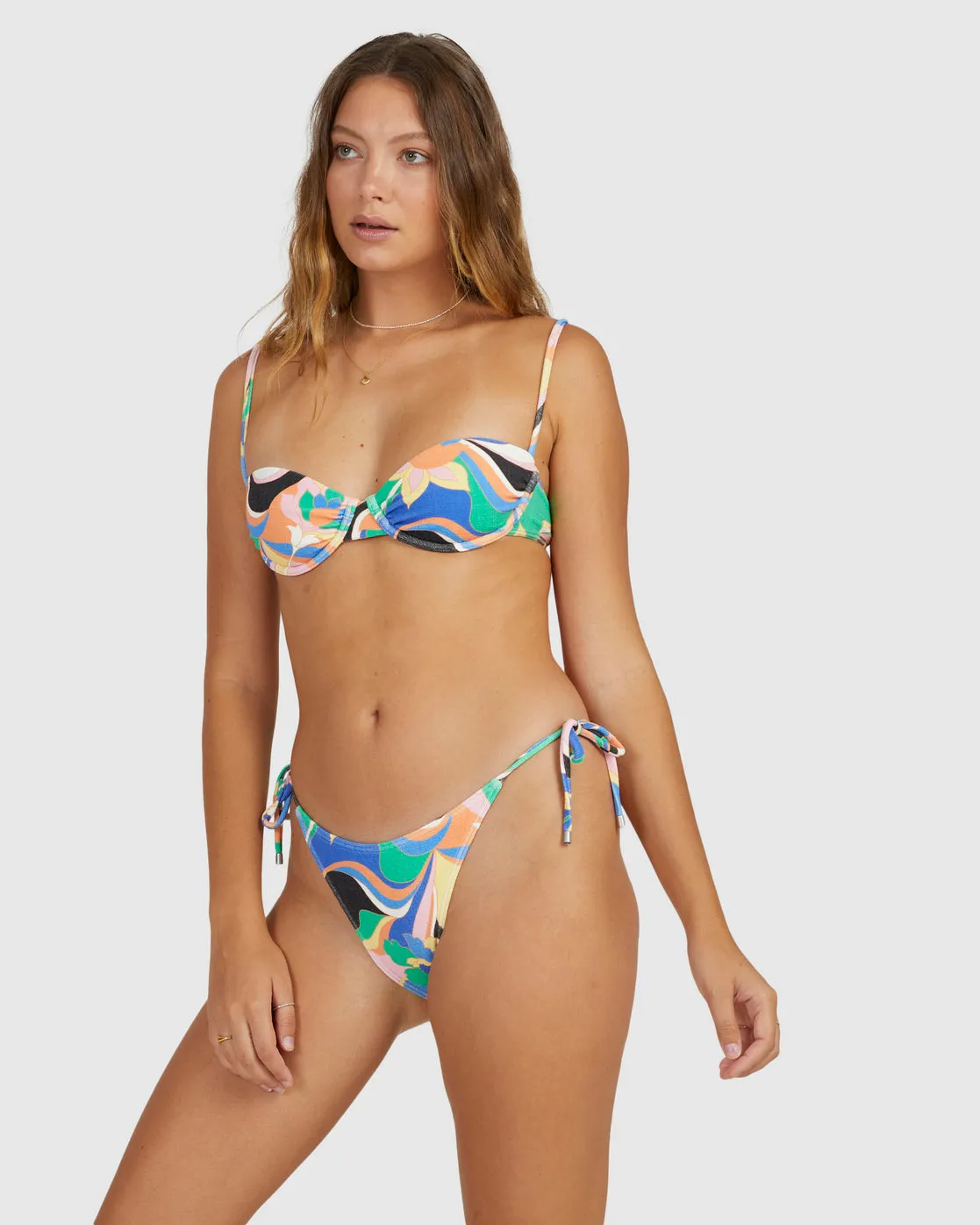 Chi Chi Hike Tie Side Bikini Bottoms