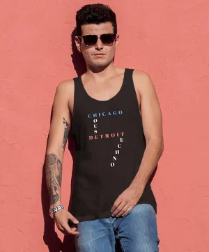 Chicago House Detroit Techno Tank Top