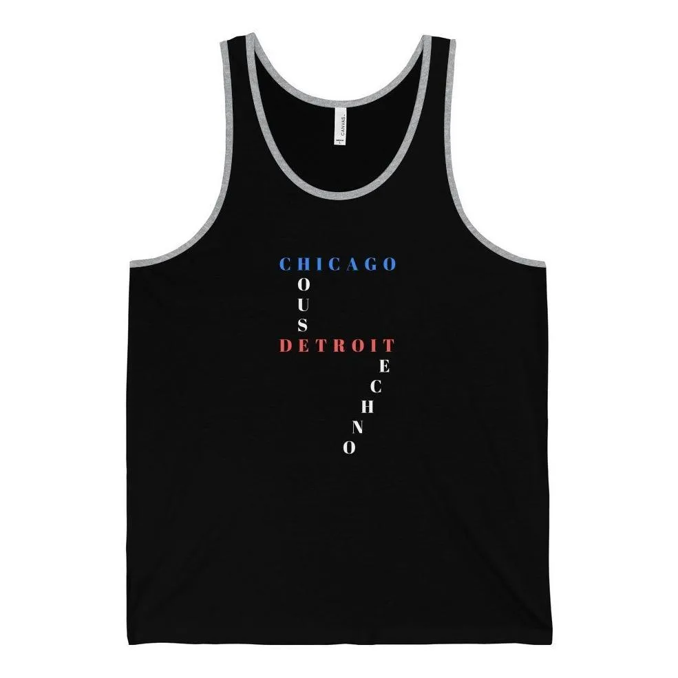 Chicago House Detroit Techno Tank Top