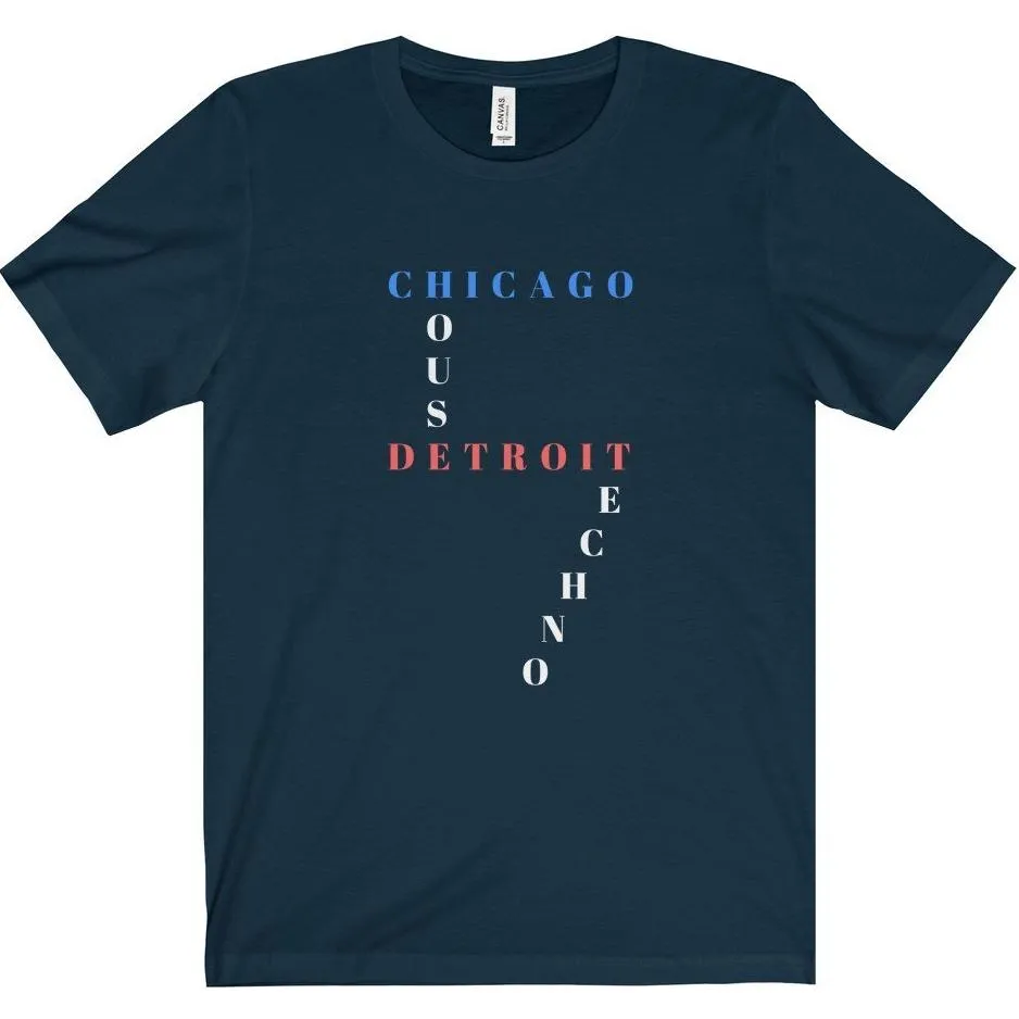 Chicago House Detroit Techno Tee