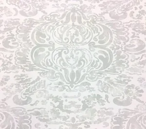 China Seas Wallpaper: San Marco - Custom Bone on Off White Paper (5 yard minimum)
