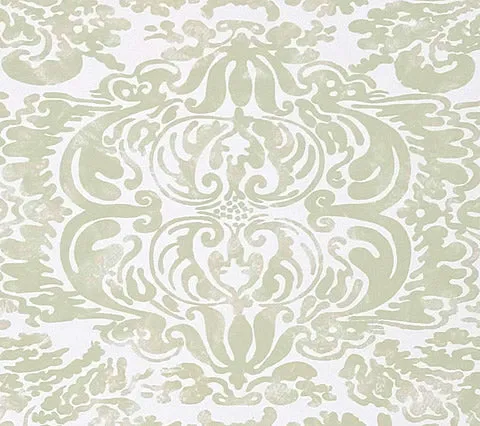 China Seas Wallpaper: San Marco - Custom Pine Barrens on White Paper