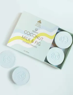 Coconut Milk   Fig Shower Steamers