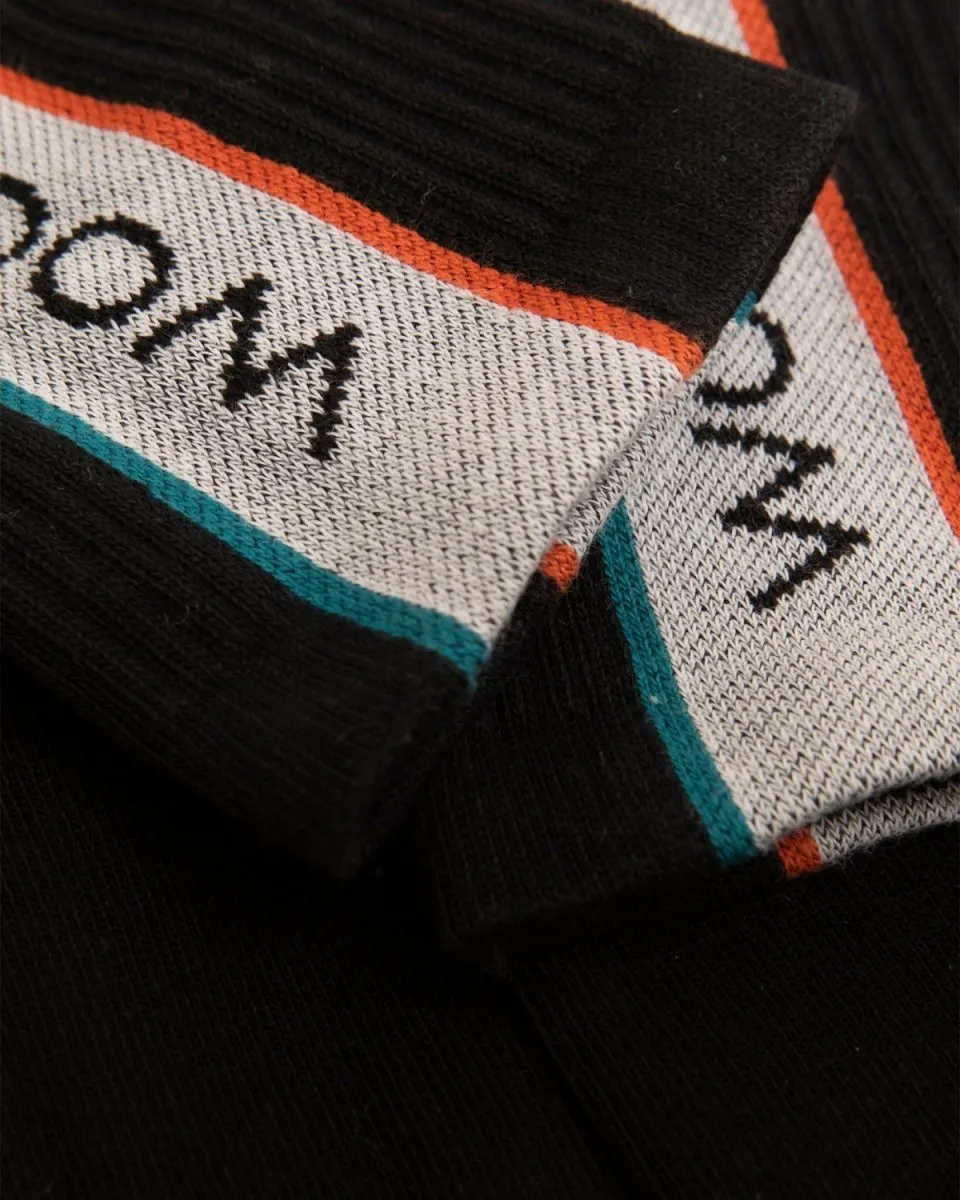 Conor logo sports socks - Black