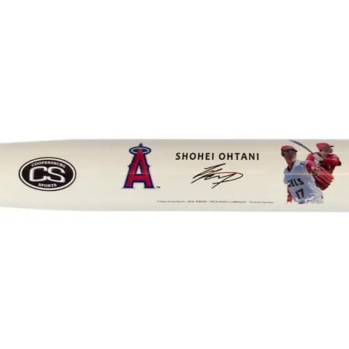 Coopersburg Sports Shohei Ohtani Trophy Bat in White