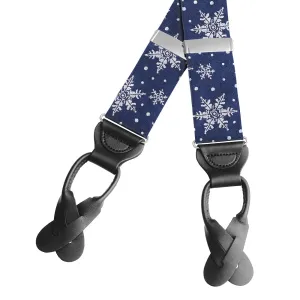 Crystalline Navy - Braces/Suspenders