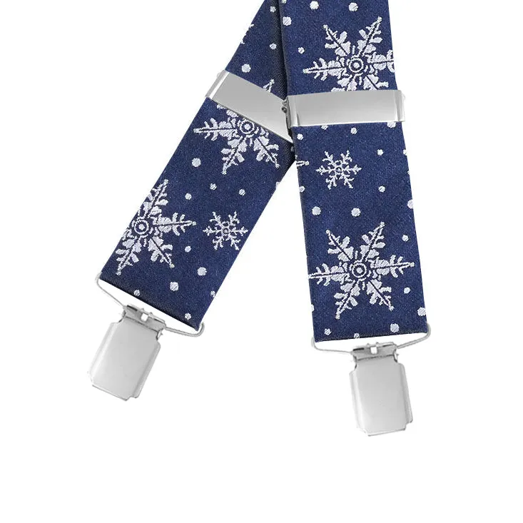 Crystalline Navy - Braces/Suspenders