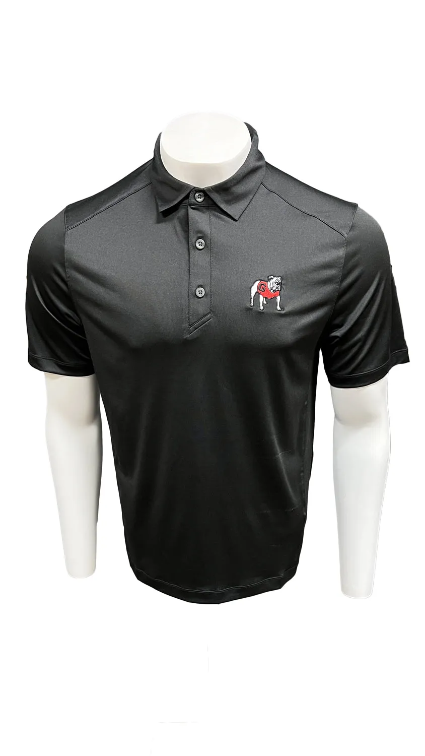 Cutter & Buck Georgia Bulldogs Forge Eco Stretch Recycled Mens Polo