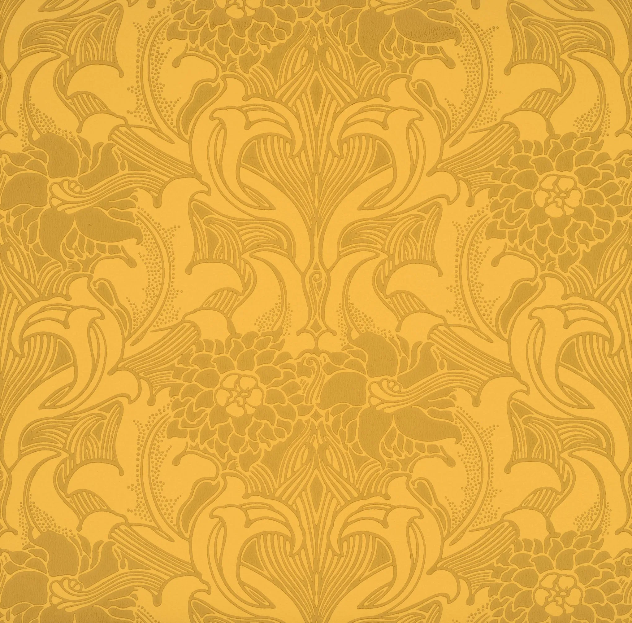 Dahlia Scroll Wallpaper by Little Greene