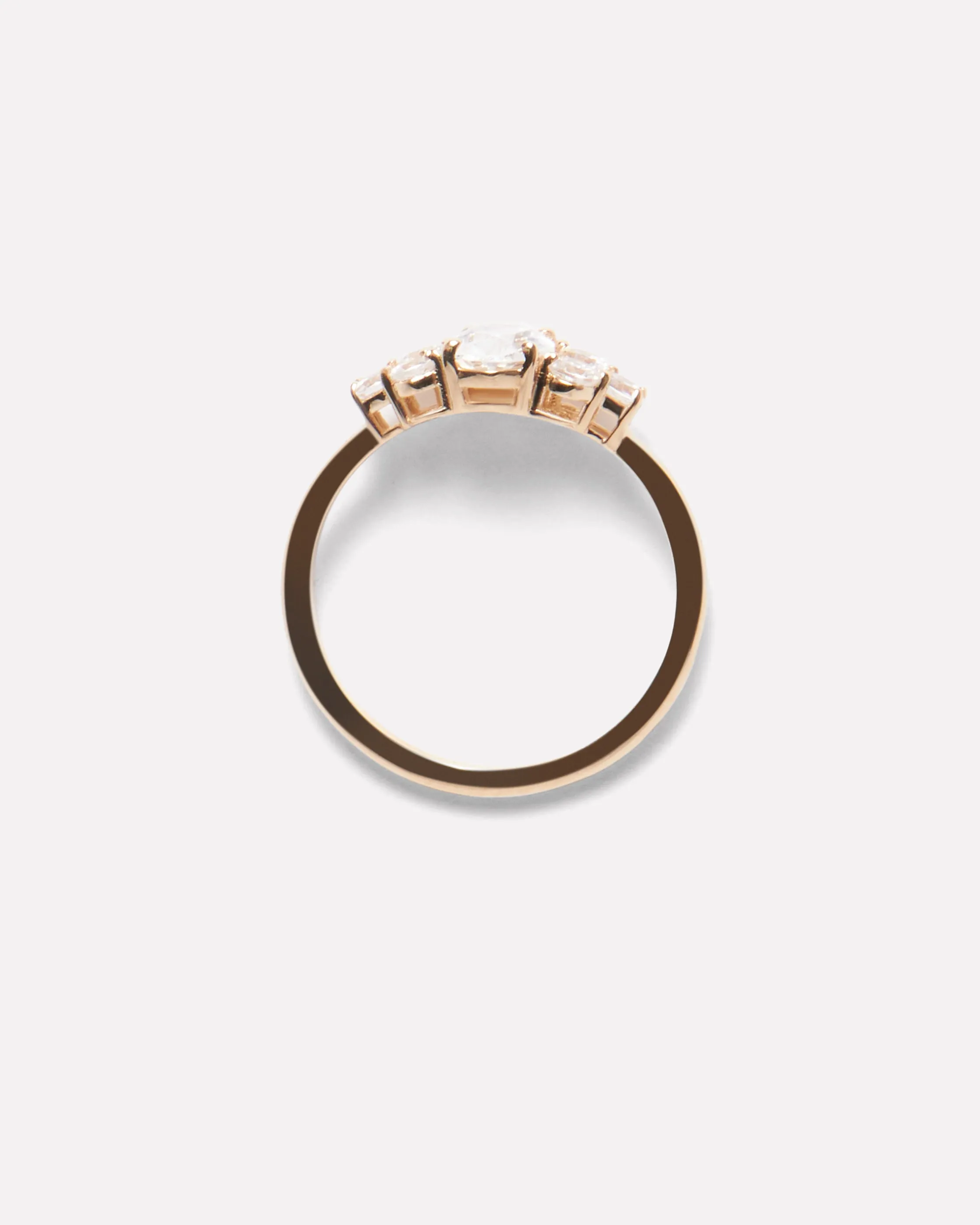 Damask - Oval 1ct center
