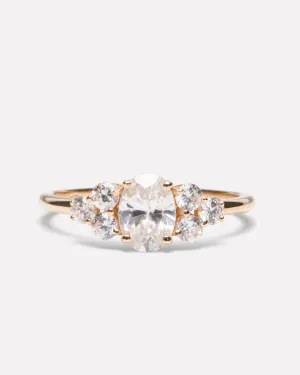 Damask - Oval 1ct center