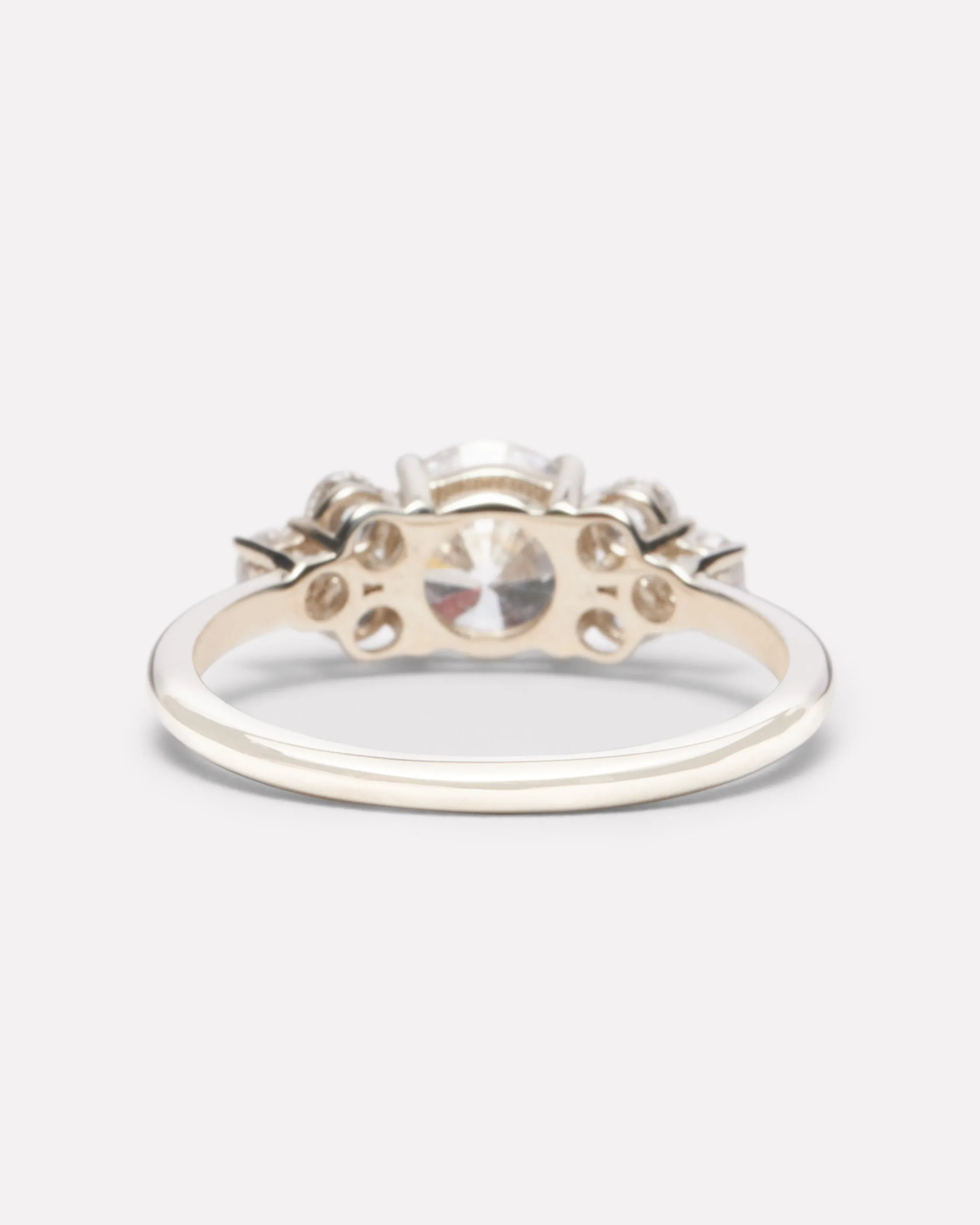 Damask - Round 1ct center