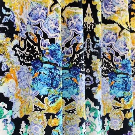 damsel damask velvet fabric