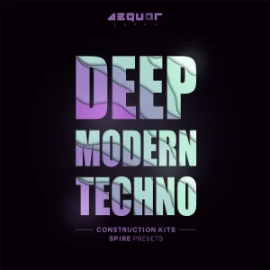 Deep Modern Techno - Techno Pack (Construction kits - Wave & Midi file )