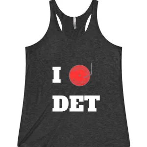 Detroit Dj Love Women's Tank Top